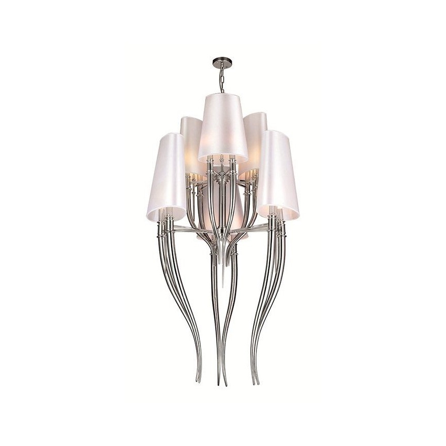 Azzardo AZ0173 - Lühter DIABLO 12xE14/11W/230V valge