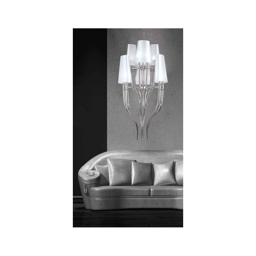 Azzardo AZ0173 - Lühter DIABLO 12xE14/11W/230V valge