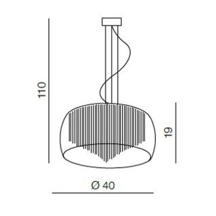 Azzardo AZ0999 - Laevalgusti REGO 5xG9/40W/230V