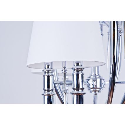Azzardo AZ1389 - Lühter DIABLO 12xE14/11W/230V valge