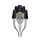 Azzardo AZ1417 - Lühter DIABLO 12xE14/11W/230V must