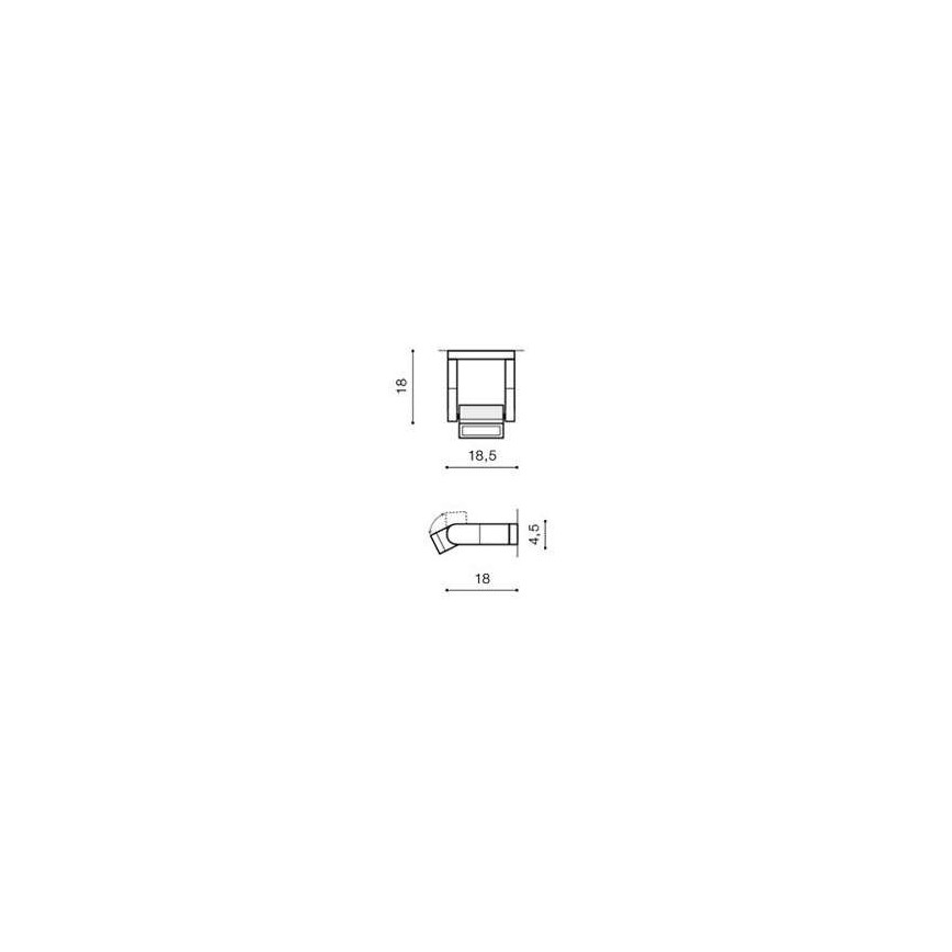 Azzardo AZ2132 - LED Väli seinavalgusti FRAME LED/8W/230V IP54
