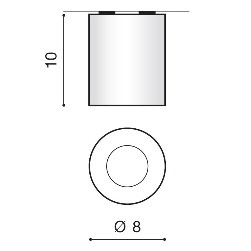 Azzardo AZ2558 - Laevalgusti õue ARO 1xGU10/50W/230V IP54