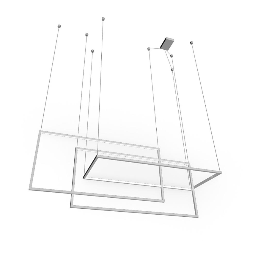 Azzardo AZ2915 - LED Hämardatav lühter METRIC 1xLED/135W/230V