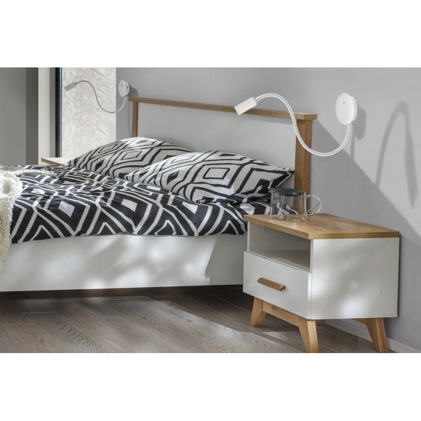 Azzardo AZ2944 - LED seinale paigaldatav punktvalgusti NOGAT LED/3W/230V