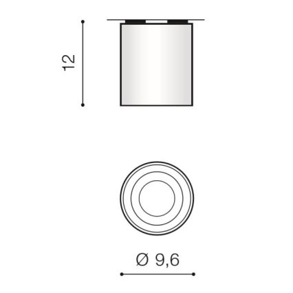 Azzardo AZ2955 - Laevalgusti BROSS 1xGU10/50W/230V