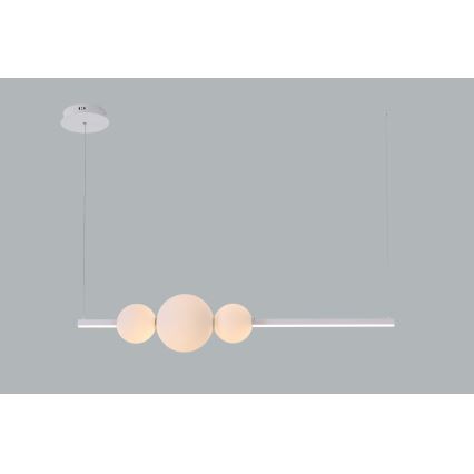 Azzardo AZ4426 - LED Hämardatav lühter SANDRA LED/48W/230V valge