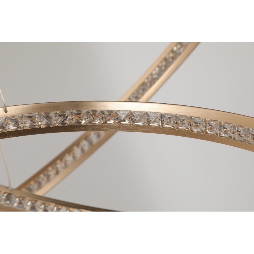 Azzardo AZ4429 - LED Lühter BRIGHTON LED/55W/230V kuldne