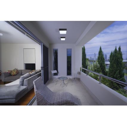 Azzardo AZ4497 - LED Väli laevalgusti CASPER LED/15W/230V IP54 ruut