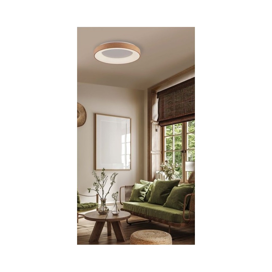 Azzardo AZ4989 - LED Laevalgusti SANTANA LED/30W/230V pruun
