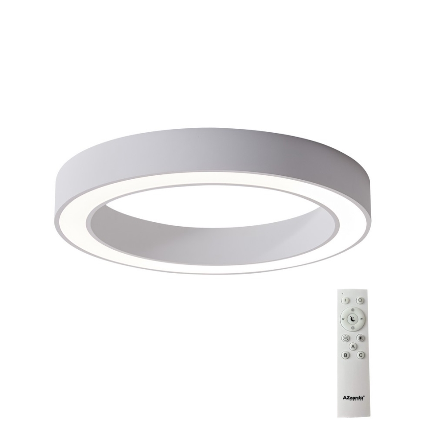 Azzardo AZ5031 - LED Hämardatav laevalgusti MARCO LED/50W/230V valge + kaugjuhtimispult