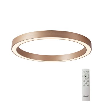 Azzardo AZ5033 - LED Hämardatav laevalgusti MARCO LED/50W/230V kuldne + kaugjuhtimispult