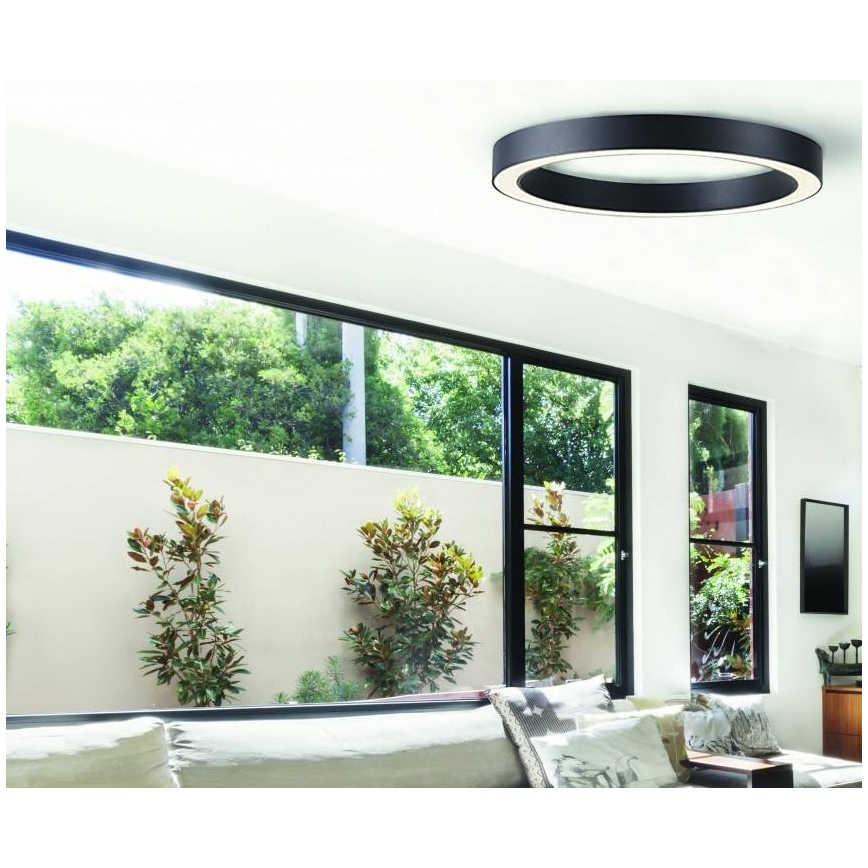 Azzardo AZ5035 - LED Hämardatav laevalgusti MARCO LED/60W/230V must + kaugjuhtimispult