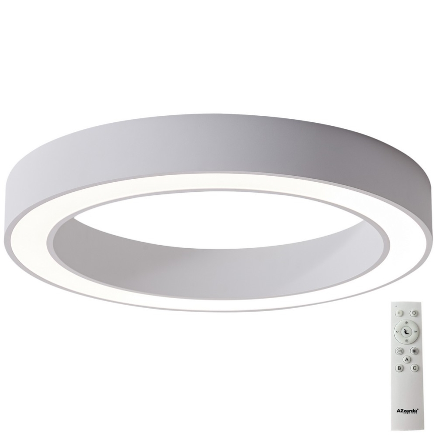 Azzardo AZ5040 - LED Hämardatav laevalgusti MARCO LED/100W/230V valge + kaugjuhtimispult