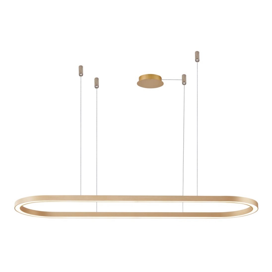 Azzardo AZ5056 - LED Hämardatav lühter ELENA LED/50W/230V 120 cm kuldne