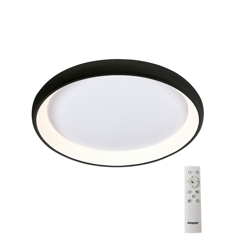 Azzardo AZ5069 - LED Hämardatav laevalgusti ANTONIO LED/32W/230V must + kaugjuhtimispult