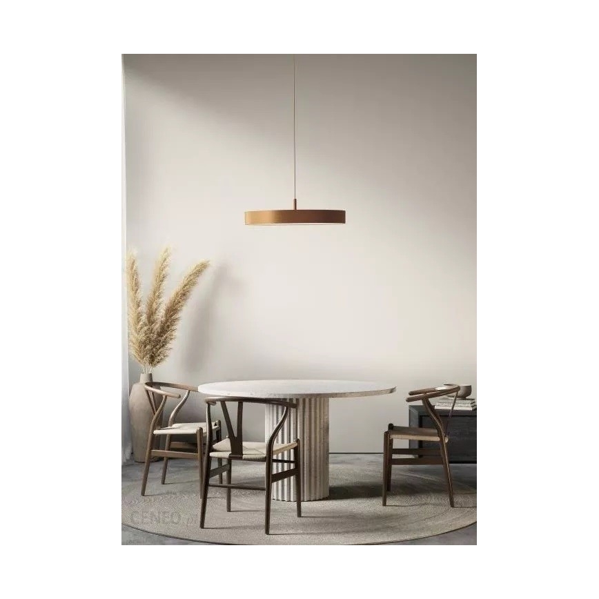 Azzardo AZ5089 - LED Hämardatav lühter MARCELLO LED/30W/230V kuldne + kaugjuhtimispult