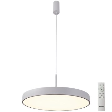 Azzardo AZ5090 - LED Hämardatav lühter MARCELLO LED/60W/230V valge + kaugjuhtimispult