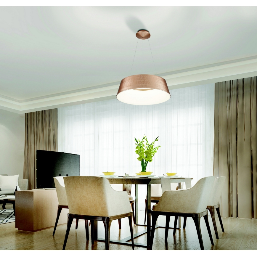 Azzardo AZ5095 - LED Hämardatav lühter EMMA LED/60W/230V kuldne + kaugjuhtimispult