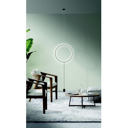 Azzardo AZ5264 - LED Hämardatav lühter CODUTTI LED/28W/230V must
