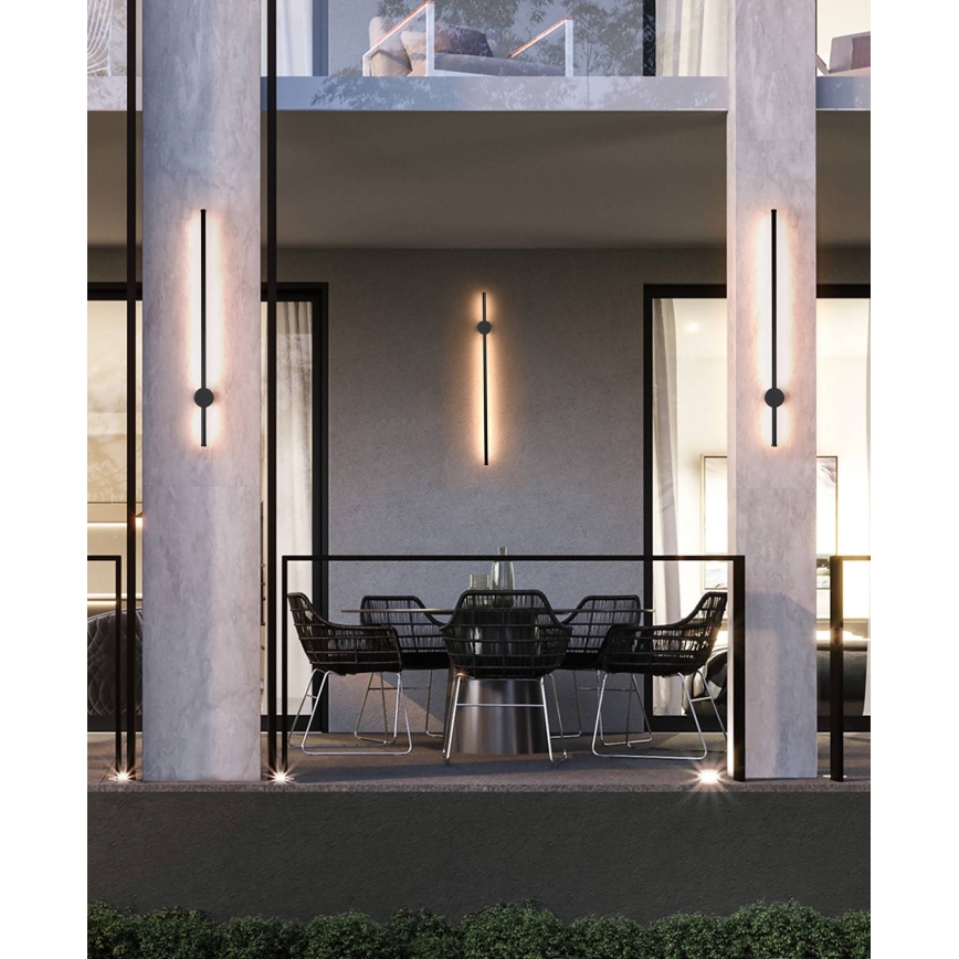 Azzardo AZ5339 - LED Väli seinavalgusti GUIDO LED/12W/230V IP54