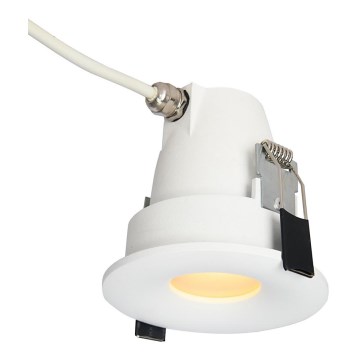 Azzardo AZ5389 - Süvistatav valgusti vannituppa ROMOLO 1xGU10/50W/230V IP65 valge