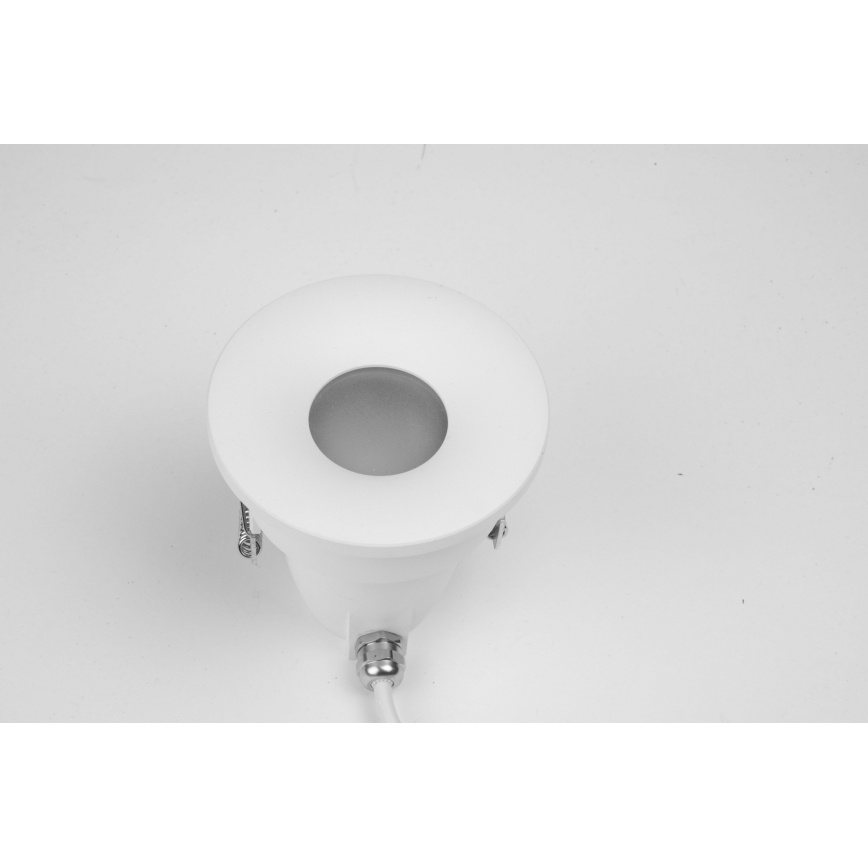 Azzardo AZ5389 - Süvistatav valgusti vannituppa ROMOLO 1xGU10/50W/230V IP65 valge