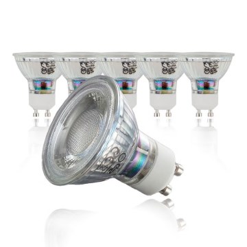 B.K.Licht - 10x LED-pirnide komplekt GU10/5W/230V 3000K