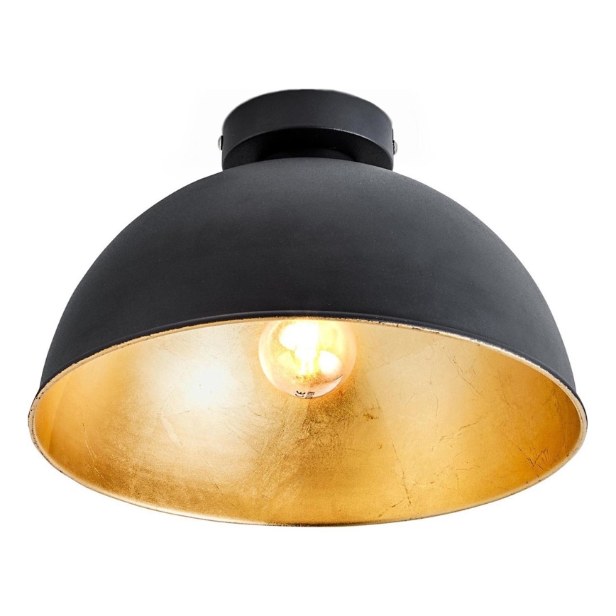B.K. Licht 1322 - Laevalgusti 1xE27/60W/230V must/kuldne