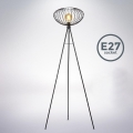 B.K. Licht 1470 - Põrandalamp RETRO 1xE27/40W/230V