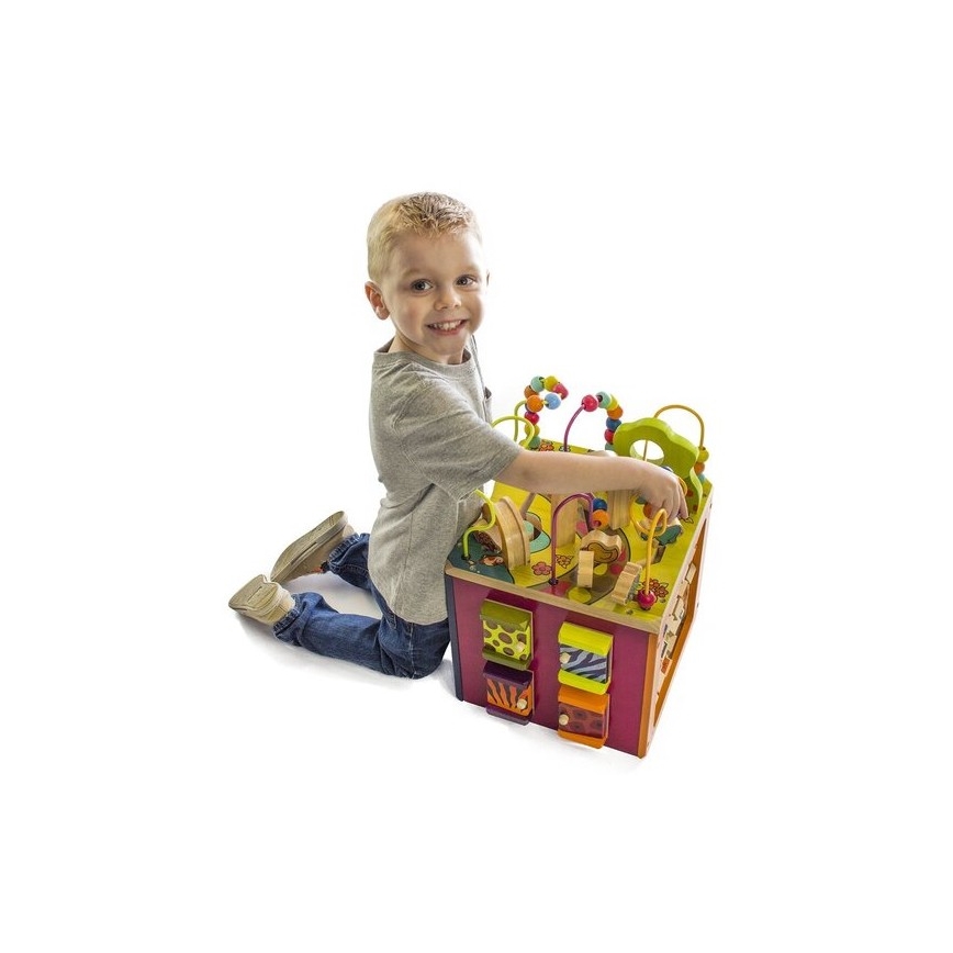 B-Toys - Interaktiivne kuubik Zoo kummi-viigipuu