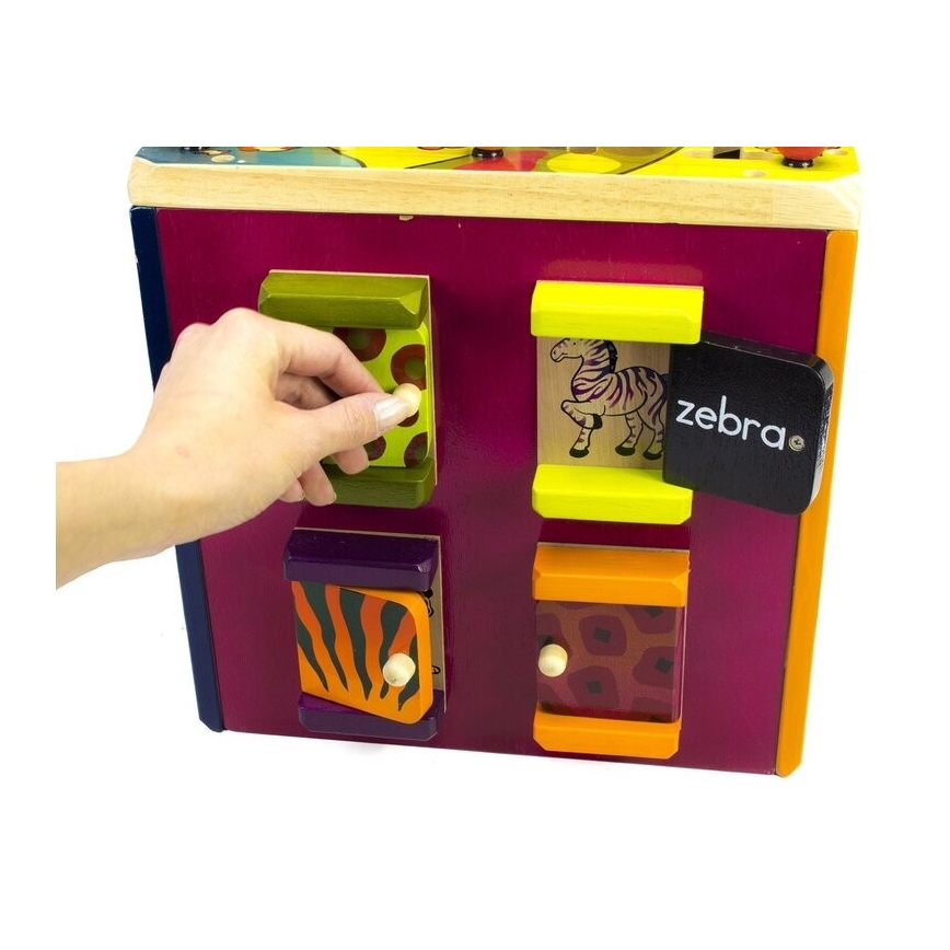 B-Toys - Interaktiivne kuubik Zoo kummi-viigipuu