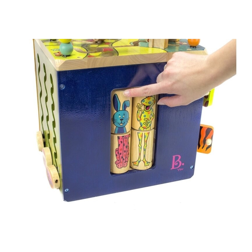 B-Toys - Interaktiivne kuubik Zoo kummi-viigipuu
