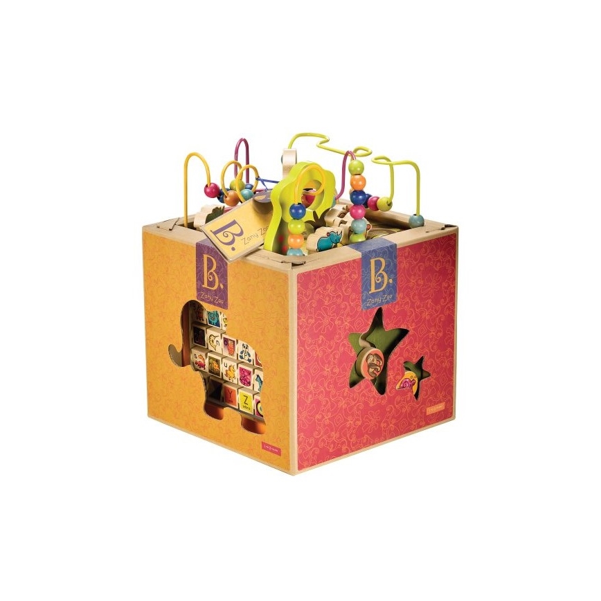 B-Toys - Interaktiivne kuubik Zoo kummi-viigipuu