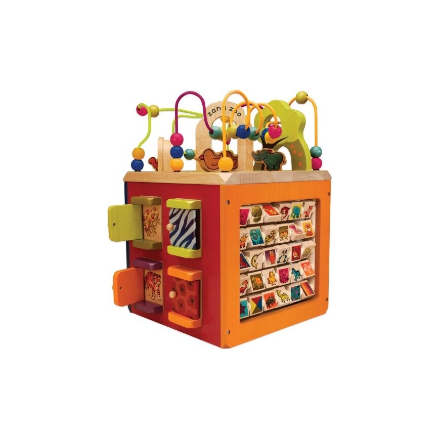 B-Toys - Interaktiivne kuubik Zoo kummi-viigipuu