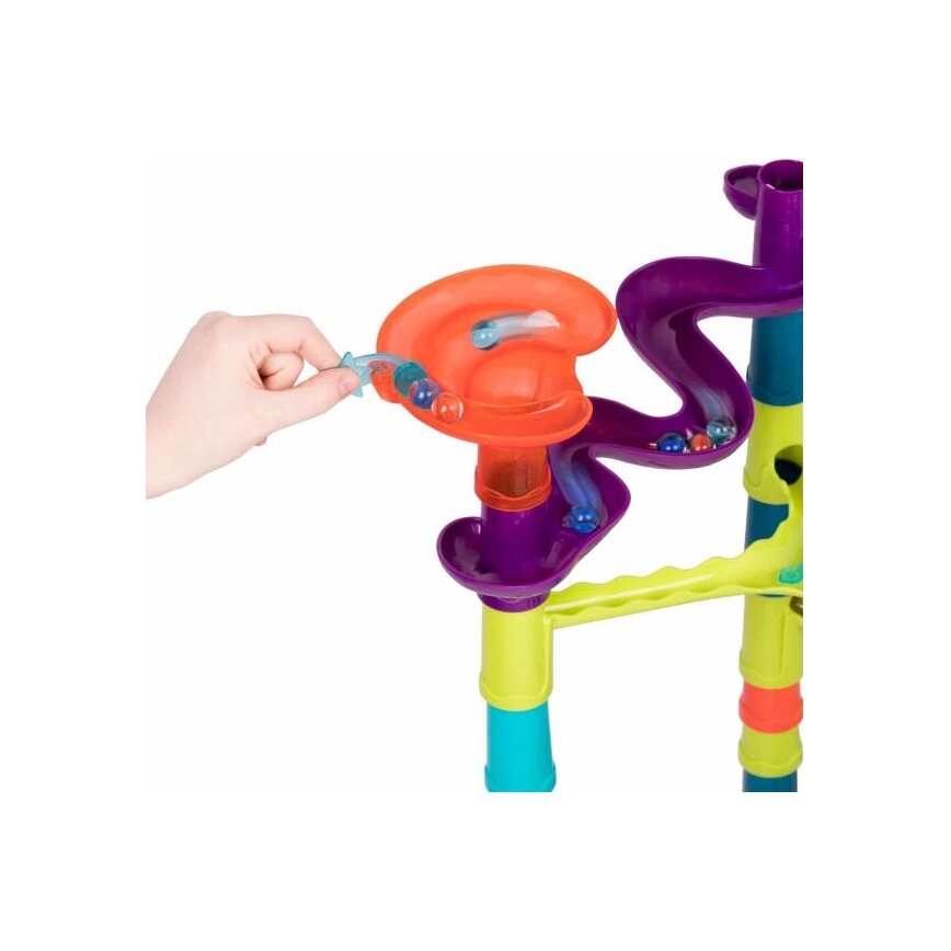 B-Toys - Kuulikeste komplekt MARBLE Deluxe 3xAG13