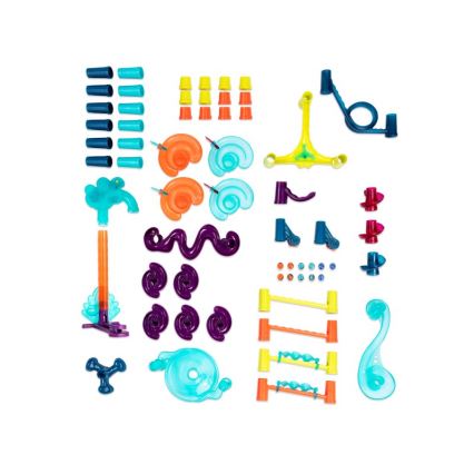 B-Toys - Kuulikeste komplekt MARBLE Deluxe 3xAG13