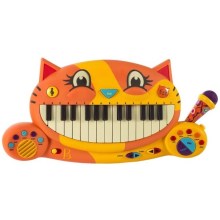 B-Toys - Laste klaver koos mikrofoniga Cat 4xAA