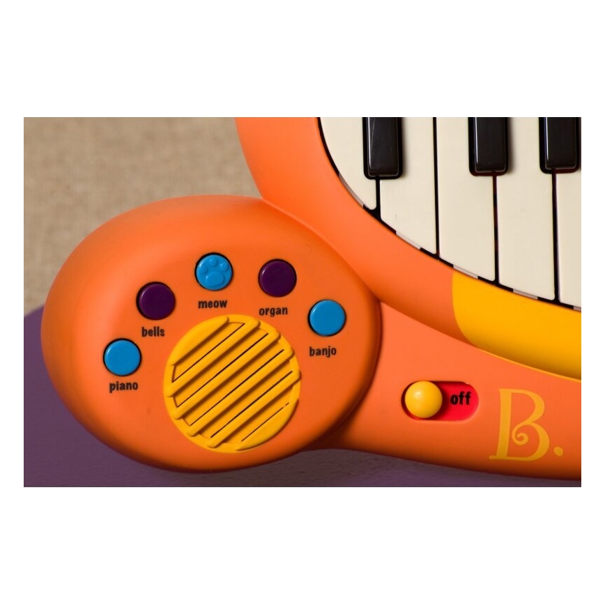 B-Toys - Laste klaver koos mikrofoniga Cat 4xAA