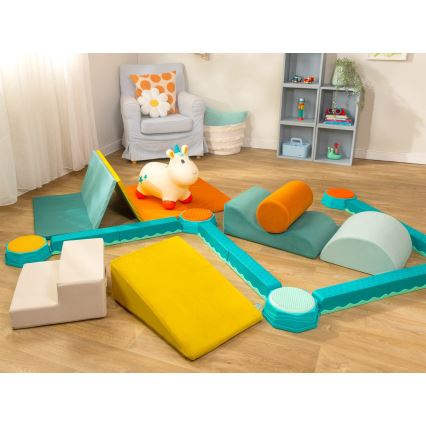 B-Toys - lastele mõeldud vahust klotsid WONDERSHAPES 3 tk