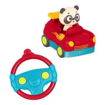 B-Toys - Puldiauto Panda Bingo 4xAA + 2xAAA