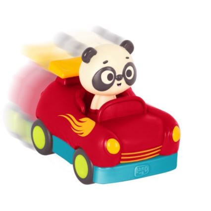 B-Toys - Puldiauto Panda Bingo 4xAA + 2xAAA