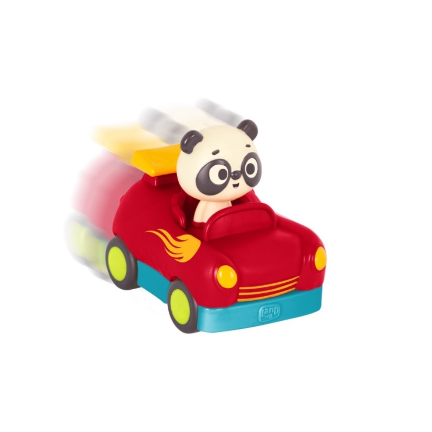 B-Toys - Puldiauto Panda Bingo 4xAA + 2xAAA