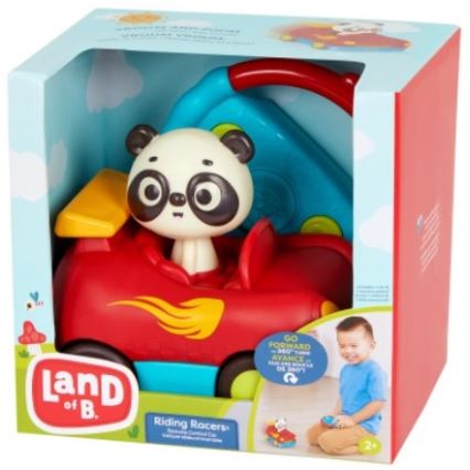 B-Toys - Puldiauto Panda Bingo 4xAA + 2xAAA