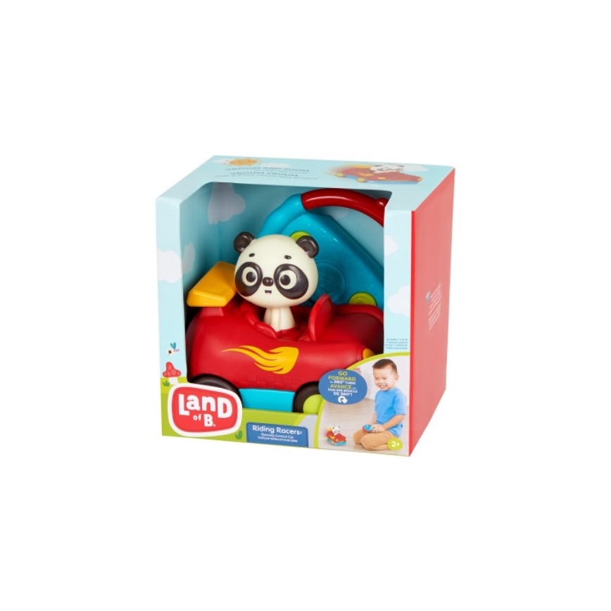 B-Toys - Puldiauto Panda Bingo 4xAA + 2xAAA
