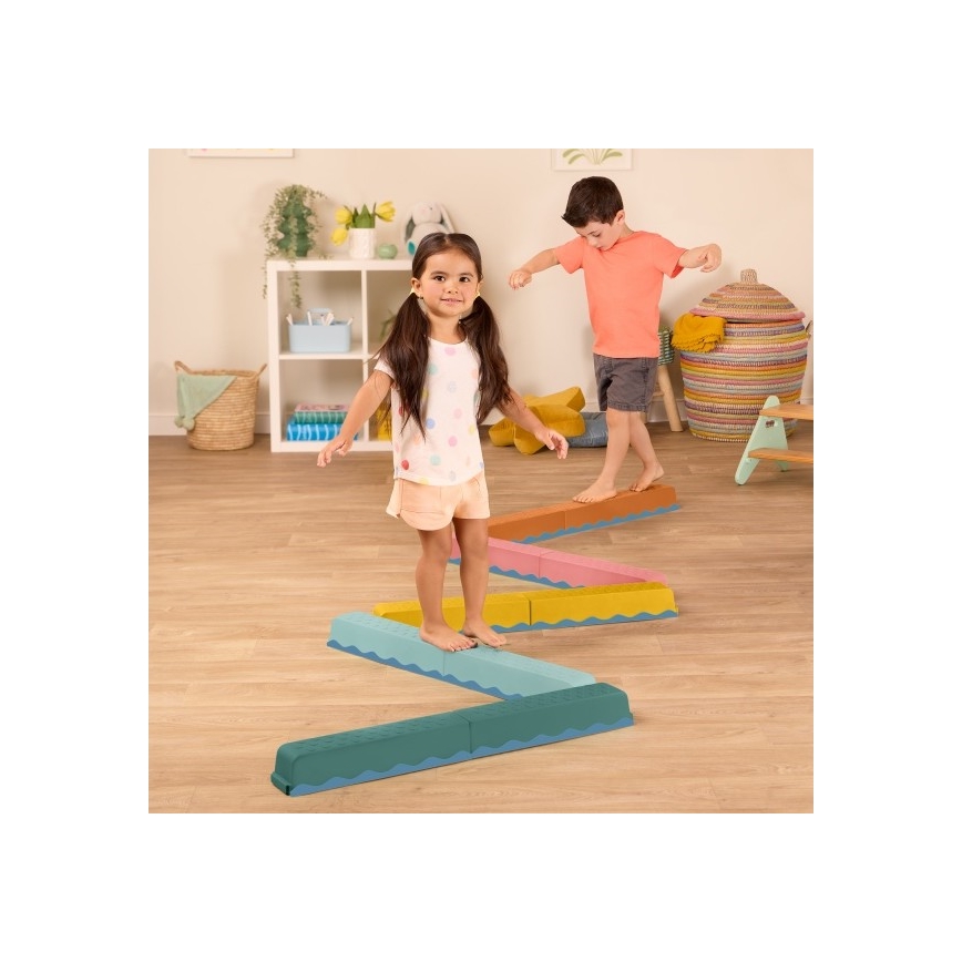 B-Toys - Takistusrada BALANCE & HOP 10 tk