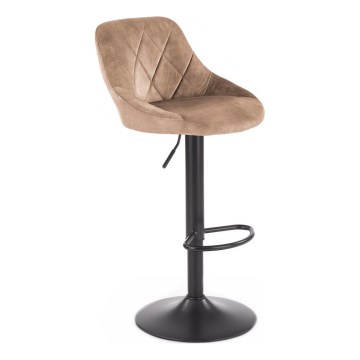 Baaritool 106x47 cm must/pruun