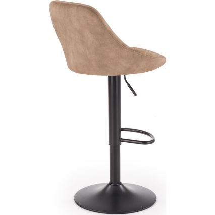 Baaritool 106x47 cm must/pruun