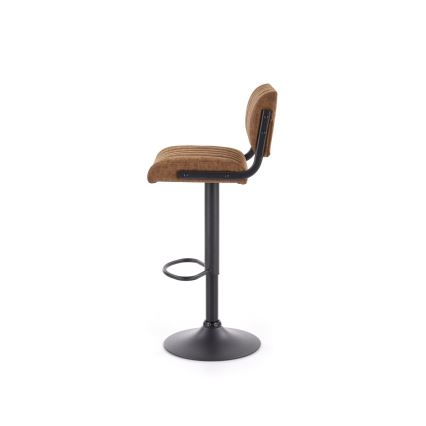 Baaritool 109x46 cm must/pruun