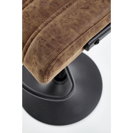 Baaritool 109x46 cm must/pruun